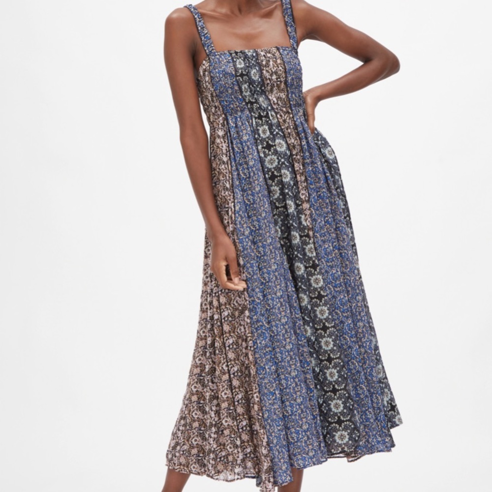 Free People Come Together Maxi Dress Sz Medium